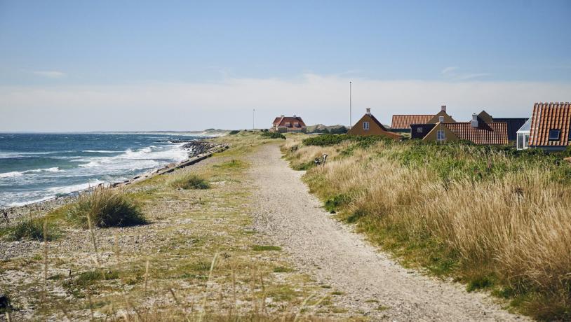 Skagen is located at the very North of Denmark