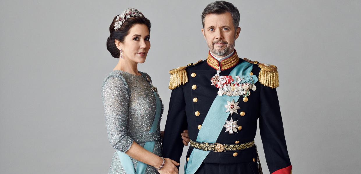 Bild des Kronprinzenpaares von Dänemark  Von Dänemark 