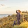 Children on Sæby beach in North Jutland