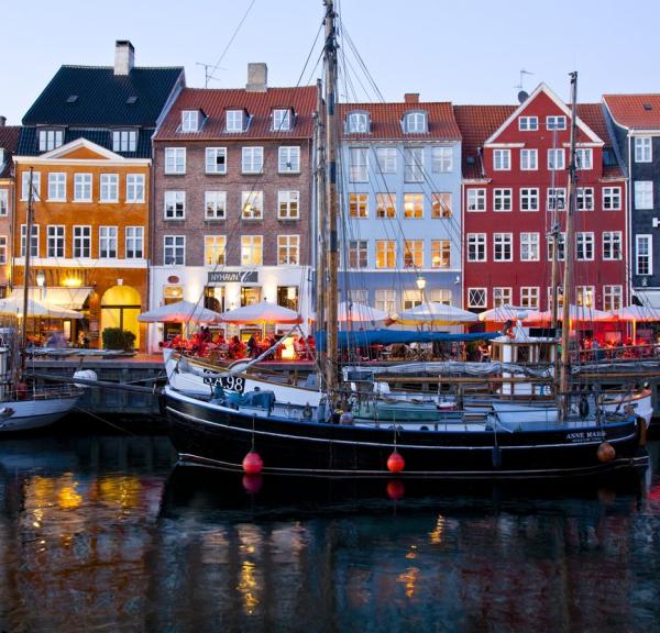 Colorful Nyhavn in Copenhagen 