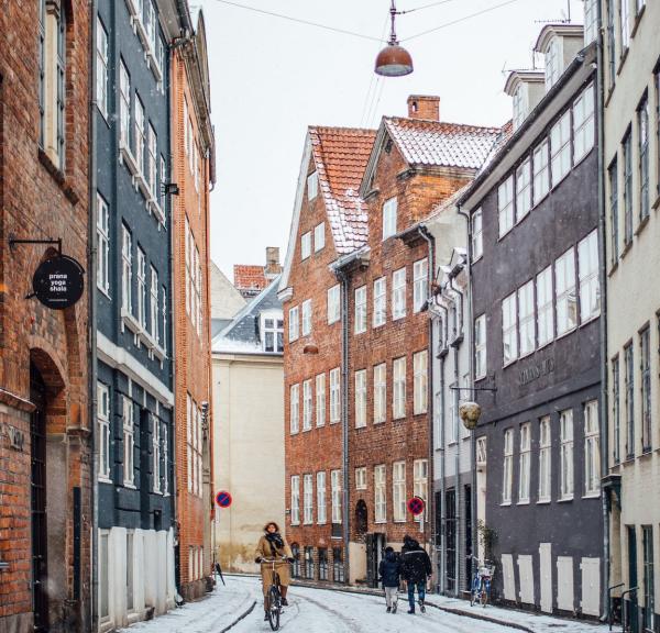 Vinter i Magstræde København