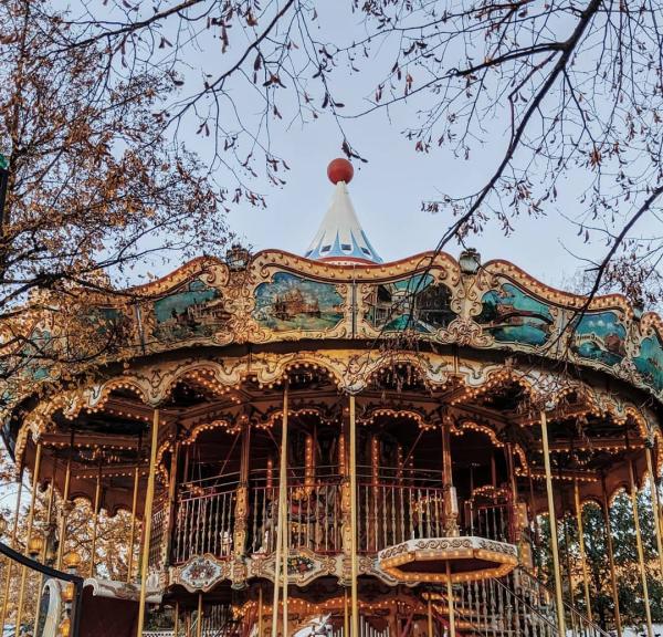 Karusell på Tivoli i København