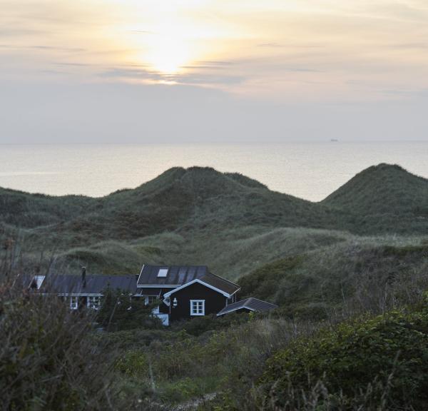 Feriehus på stranden i Hirtshals