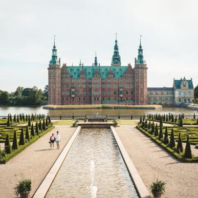 Frederiksborg Slott i Nordsjælland