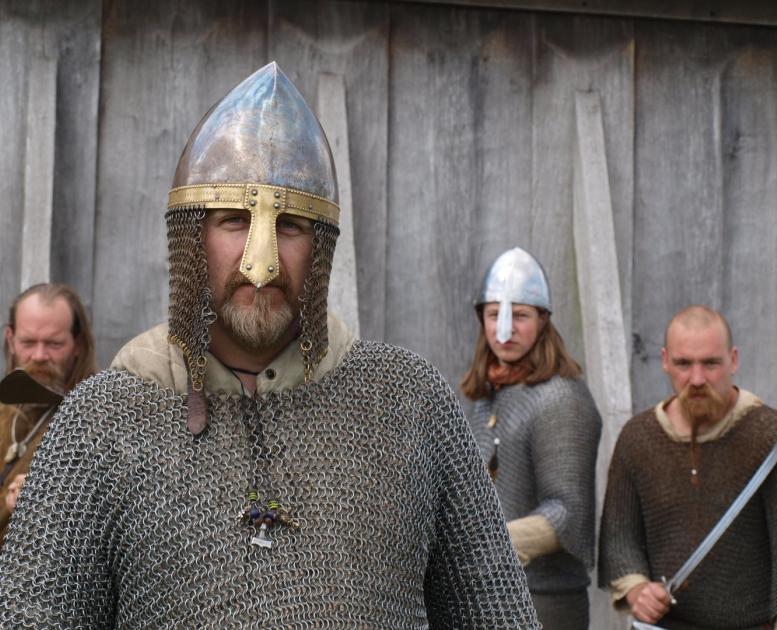 Vikinger ved Ribe VikingeCenter